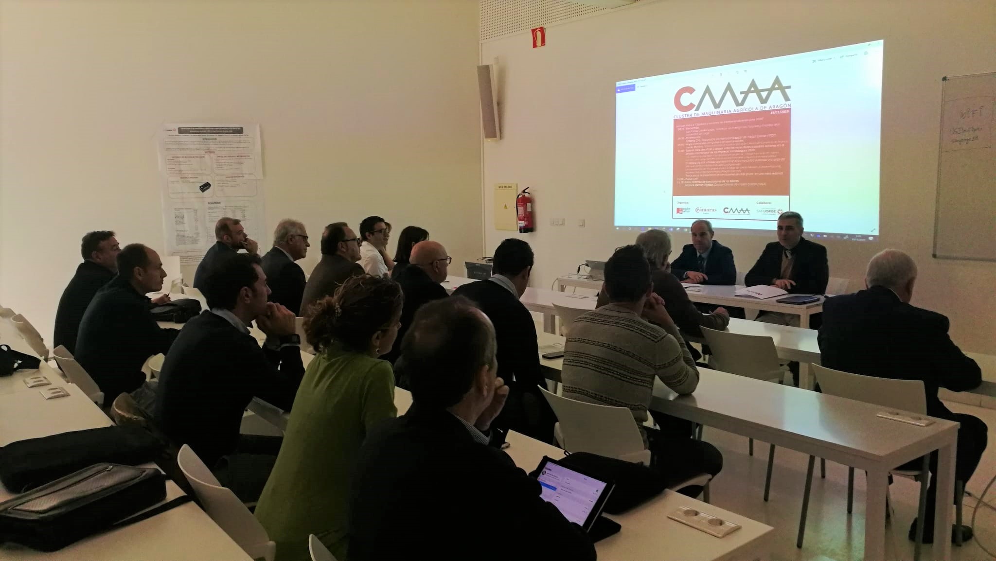 EL CLÚSTER DE LA MAQUINARIA AGRÍCOLA DE ARAGÓN COORDINA CON LAS CÁMARAS DE COMERCIO Y ARAGÓN EXTERIOR SU ESTRATEGIA DE INTERNACIONALIZACIÓN