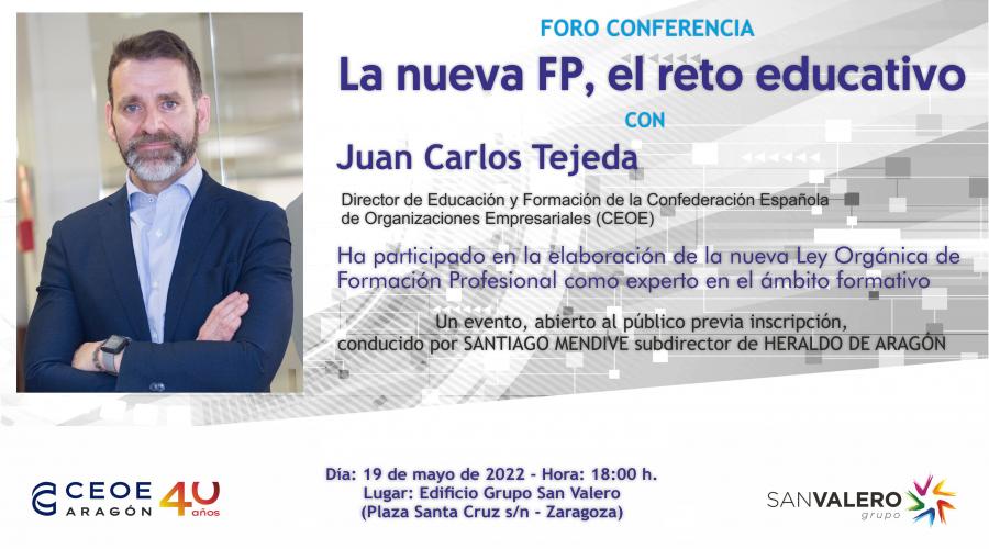 FORO CONFERENCIA: LA NUEVA FP, EL RETO EDUCATIVO