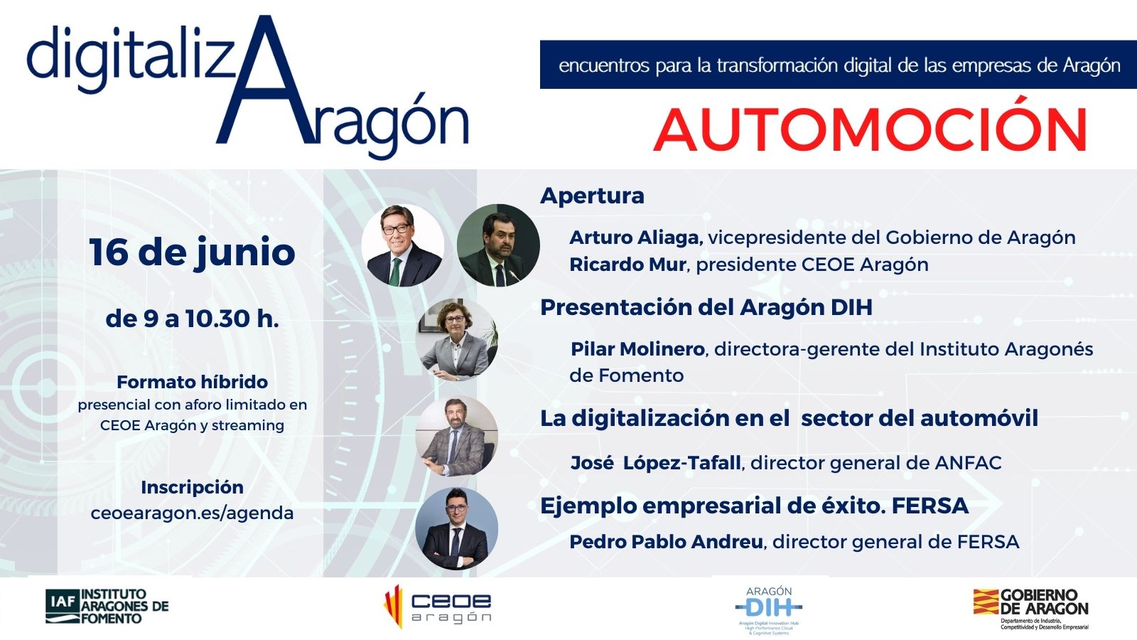 ENCUENTROS DIGITALIZARAGÓN: AUTOMOCIÓN