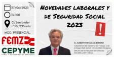 JORNADA SOBRE NOVEDADES LABORALES Y DE SEGURIDAD SOCIAL 2023