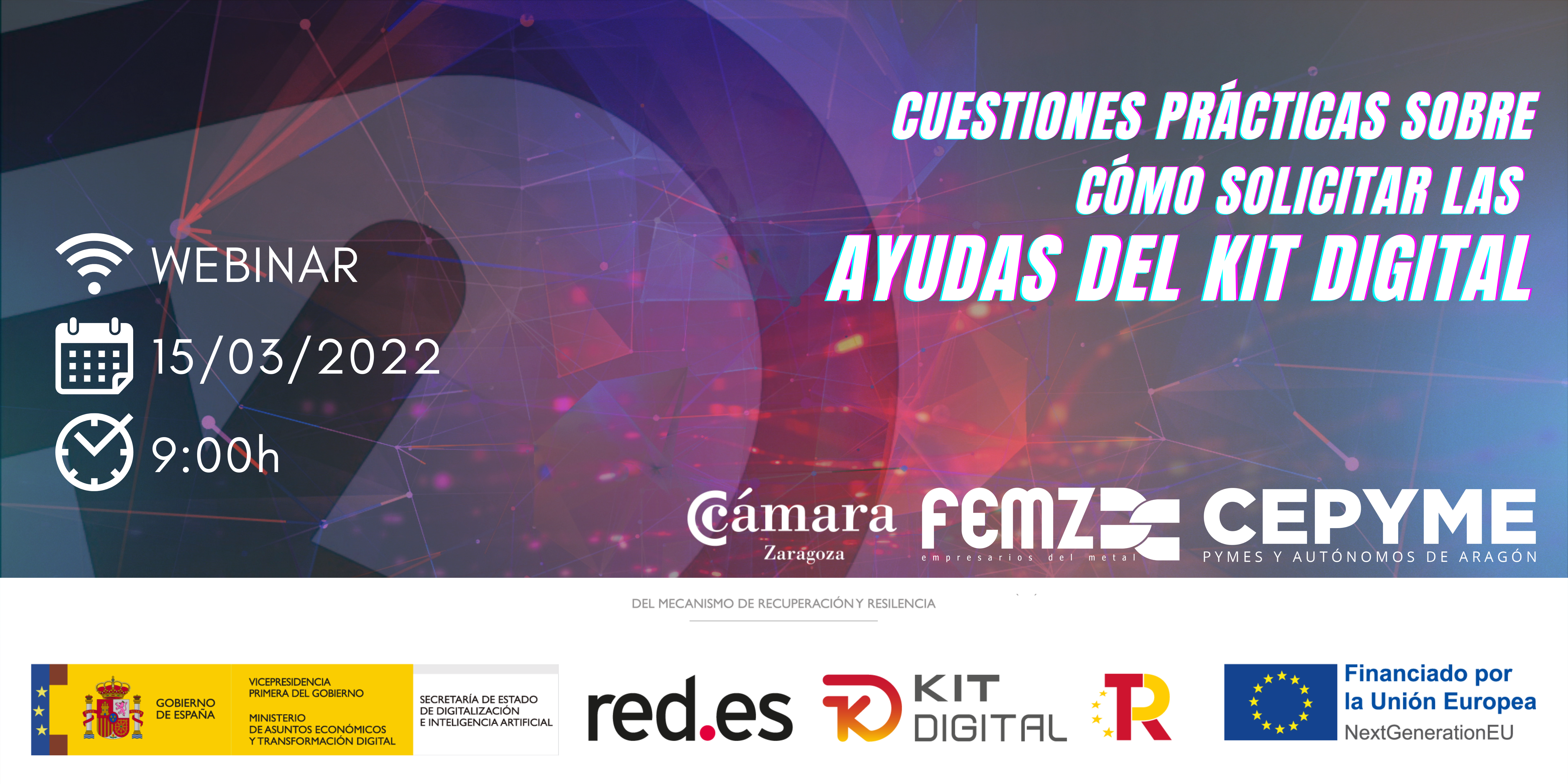 WEBINAR: CÓMO SOLICITAR LAS AYUDAS DEL KIT DIGITAL