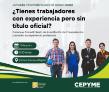 Acredita la experiencia de tus trabajadores sin titulación oficial con el PEAC