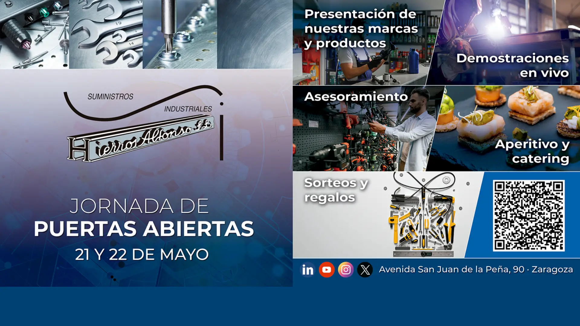 No te pierdas la jornada de puertas abiertas de Grupo Hierros Alfonso