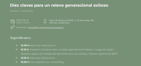 Diez claves para un relevo generacional exitoso
