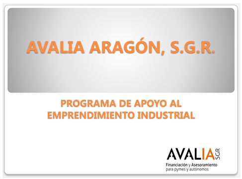 FINANCIACIÓN A COSTE CERO DE AVALIA PARA PYMES INDUSTRIALES ARAGONESAS