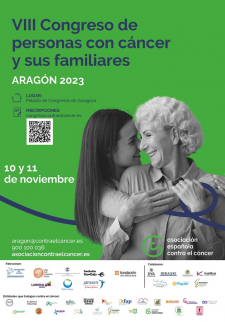 NO TE PIERDAS EL VIII CONGRESO ARAGONÉS DE PERSONAS CON CÁNCER Y SUS FAMILIAS ESTE FIN DE SEMANA