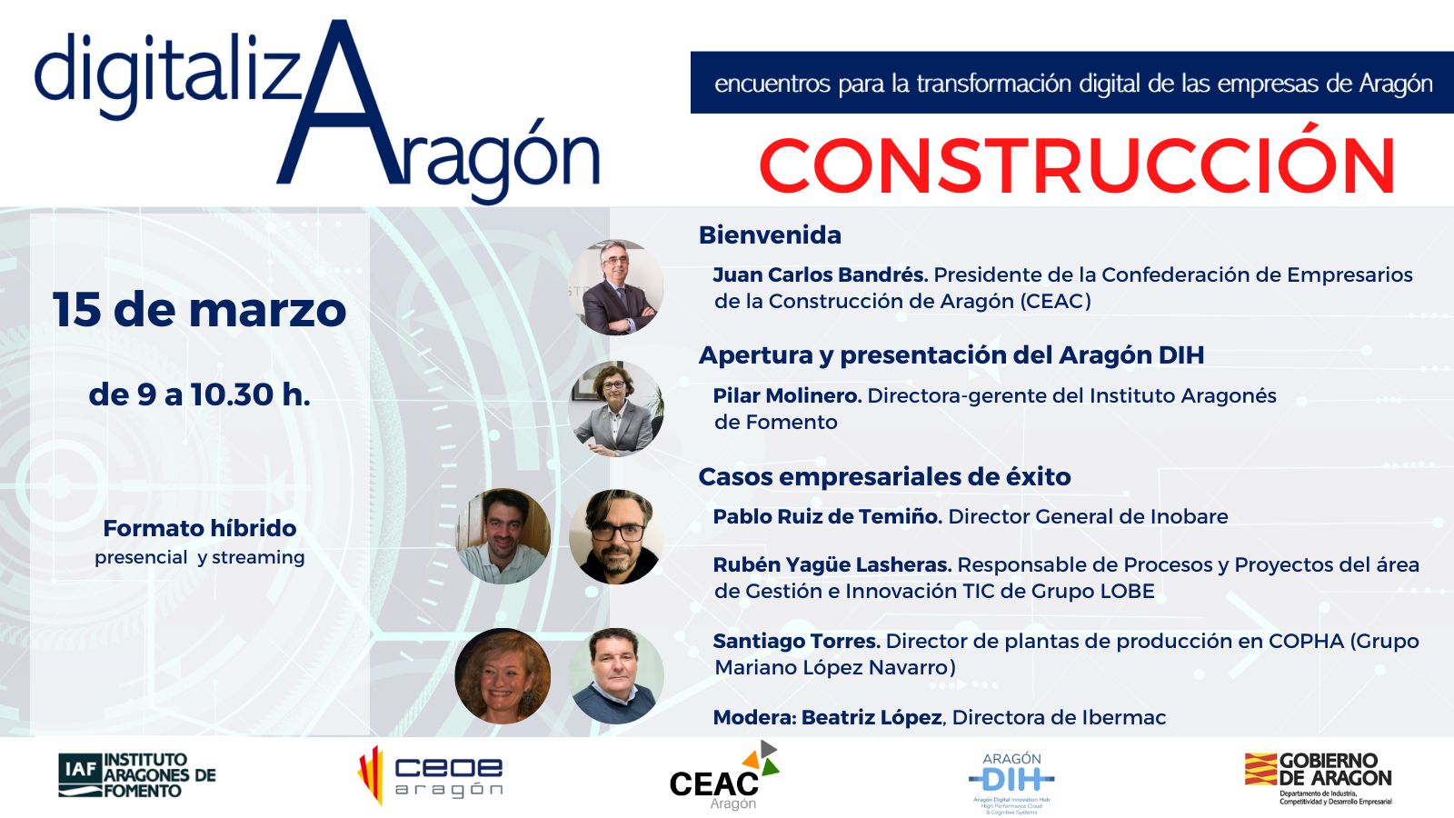DIGITALIZACIÓN ARAGÓN: CONSTRUCCIÓN