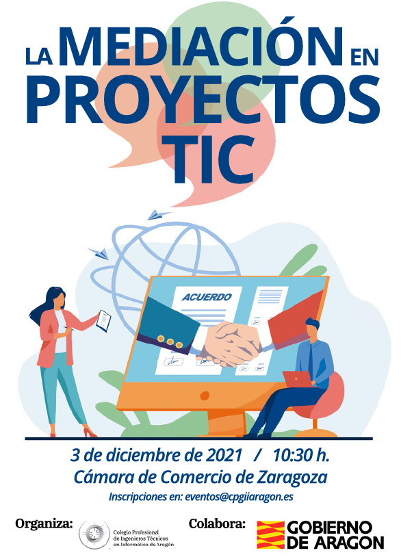 JORNADA “MEDIACIÓN EN PROYECTOS TIC” ORGANIZADA POR EL CPGIIARAGÓN