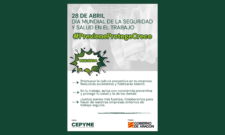 Consigue el segundo cartel de la campaña de PRL de CEPYME Aragón #PrevieneProtegeCrece