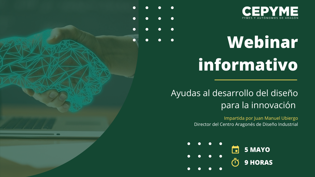 JORNADA INFORMATIVA PARA EXPLICAR LAS AYUDAS AL DESARROLLO DEL DISEÑO PARA LA INNOVACIÓN